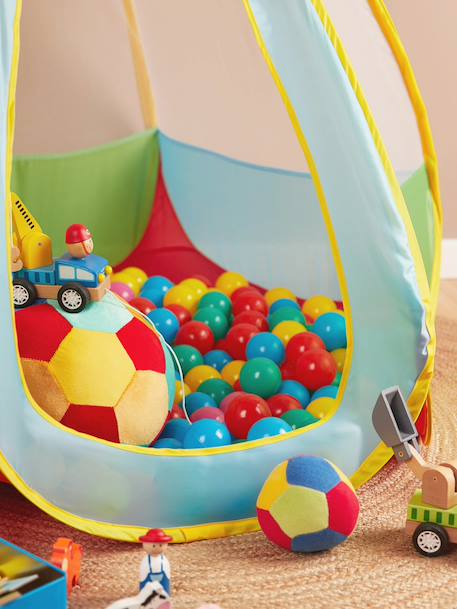 100 balles pour piscine à balles, multicolore 100 beach+100 blossom+100 chocolate bliss+100 cotton+100 multicolore+100 sunrise+250 multicolore 30 - vertbaudet enfant 