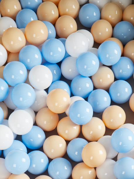 100 balles pour piscine à balles, multicolore 100 beach+100 blossom+100 chocolate bliss+100 cotton+100 multicolore+100 sunrise+250 multicolore 1 - vertbaudet enfant 