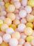 100 balles pour piscine à balles, multicolore 100 beach+100 blossom+100 chocolate bliss+100 cotton+100 multicolore+100 sunrise+250 multicolore 6 - vertbaudet enfant 