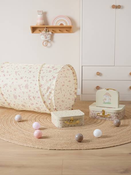 Tunnel de jeu pop-up - vintage flowers Dots+Dreamy flowers+Vintage flowers 15 - vertbaudet enfant 