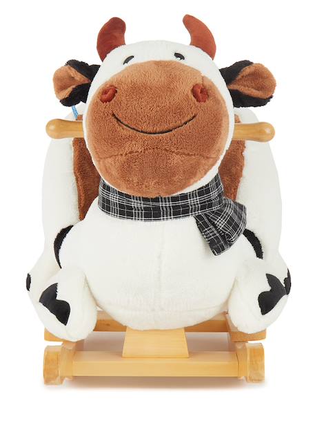 Cheval à bascule - peluche vache à bascule Vache 5 - vertbaudet enfant 
