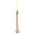 Attache tétine en caoutchouc 100% naturel sandy Multi-coloured 1 - vertbaudet enfant 