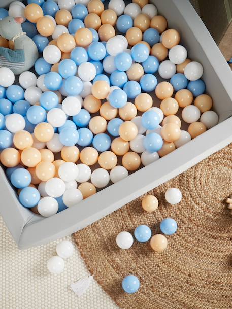 100 balles pour piscine à balles, multicolore 100 beach+100 blossom+100 chocolate bliss+100 cotton+100 multicolore+100 sunrise+250 multicolore 4 - vertbaudet enfant 