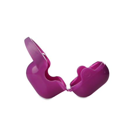 Boîte à sucettes Gris+Violet 8 - vertbaudet enfant 