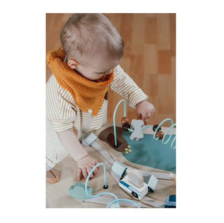 Cube de motricité xxl animaux domestiques Beige 6 - vertbaudet enfant 