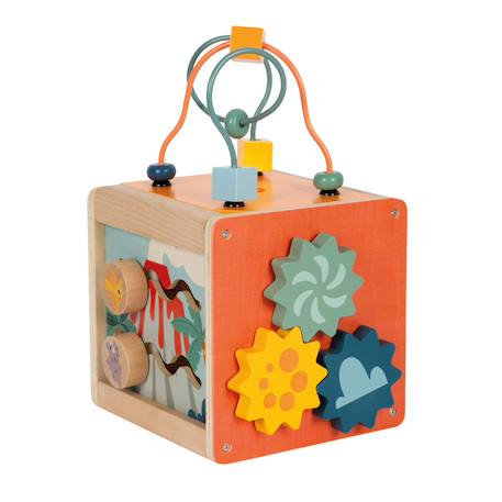 Cube de motricité dino Orange 2 - vertbaudet enfant 