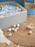 100 balles pour piscine à balles, multicolore 100 beach+100 blossom+100 chocolate bliss+100 cotton+100 multicolore+100 sunrise+250 multicolore 2 - vertbaudet enfant 