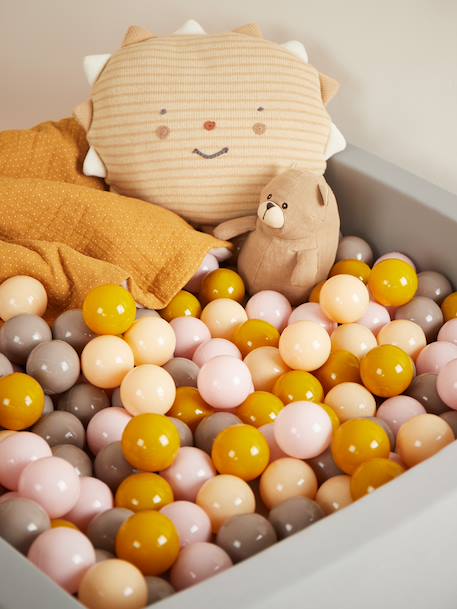 100 balles pour piscine à balles, multicolore 100 beach+100 blossom+100 chocolate bliss+100 cotton+100 multicolore+100 sunrise+250 multicolore 27 - vertbaudet enfant 