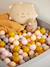 100 balles pour piscine à balles, multicolore 100 beach+100 blossom+100 chocolate bliss+100 cotton+100 multicolore+100 sunrise+250 multicolore 27 - vertbaudet enfant 