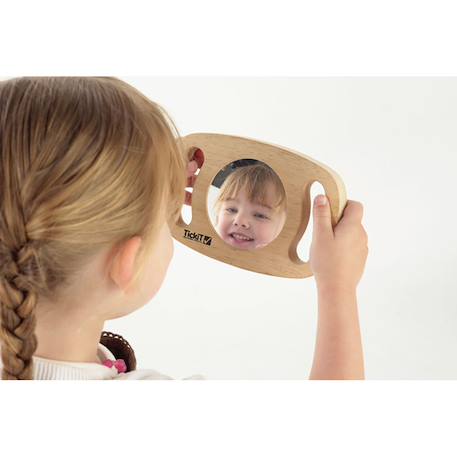 Miroir auto réfléchissant Beige 3 - vertbaudet enfant 