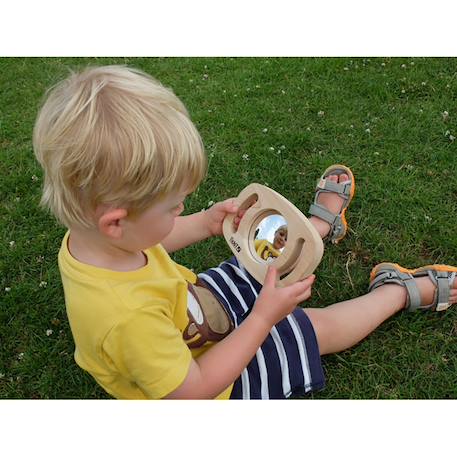 Miroir auto réfléchissant Beige 4 - vertbaudet enfant 