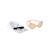 Lunettes de soleil ours'on 0-1 an peach Rose 5 - vertbaudet enfant 