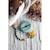Attache tétine en caoutchouc 100% naturel sandy Multi-coloured 3 - vertbaudet enfant 