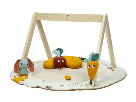 Tapis d'éveil doux avec arches garden of adventures Beige 1 - vertbaudet enfant 