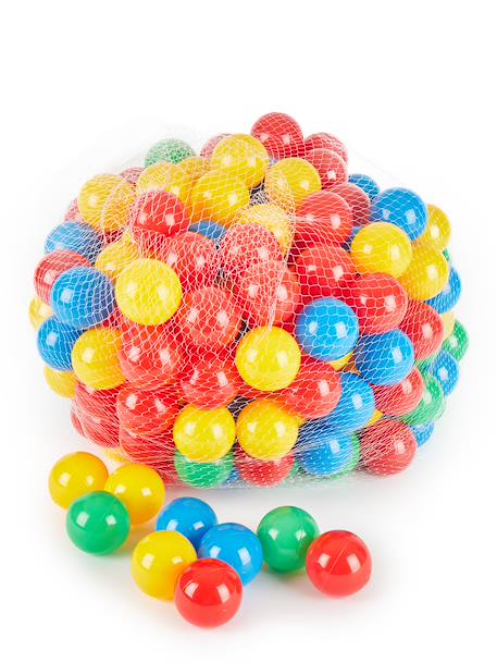 100 balles pour piscine à balles, multicolore 100 beach+100 blossom+100 chocolate bliss+100 cotton+100 multicolore+100 sunrise+250 multicolore 33 - vertbaudet enfant 