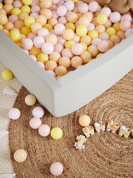100 balles pour piscine à balles, multicolore 100 beach+100 blossom+100 chocolate bliss+100 cotton+100 multicolore+100 sunrise+250 multicolore 7 - vertbaudet enfant 