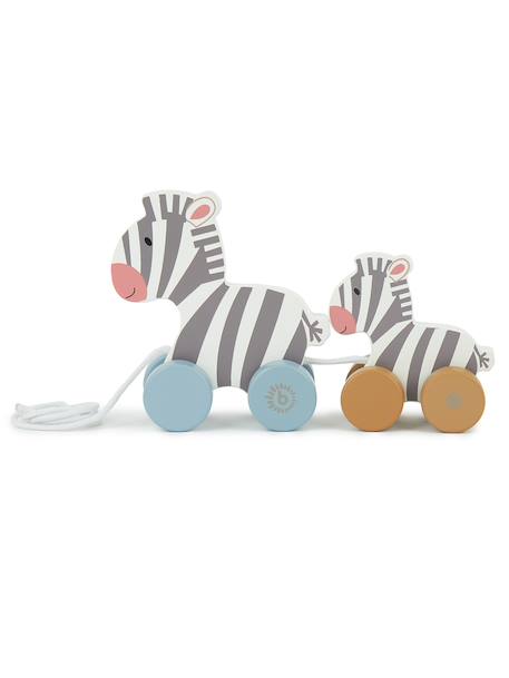 Jouet à tirer en bois éléphants Dinos+Éléphants+Zèbres 13 - vertbaudet enfant 