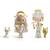Marguerite & léopold - figurines tinyly Multicolore 1 - vertbaudet enfant 