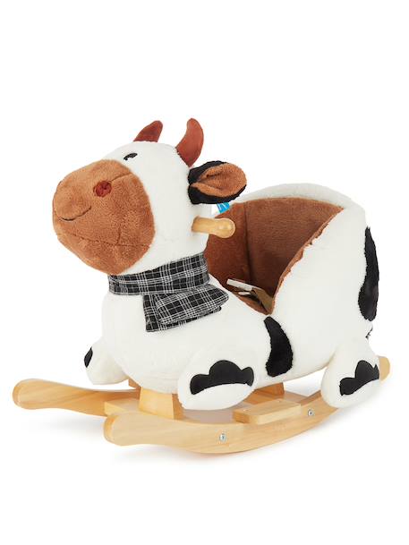 Cheval à bascule - peluche vache à bascule Vache 1 - vertbaudet enfant 