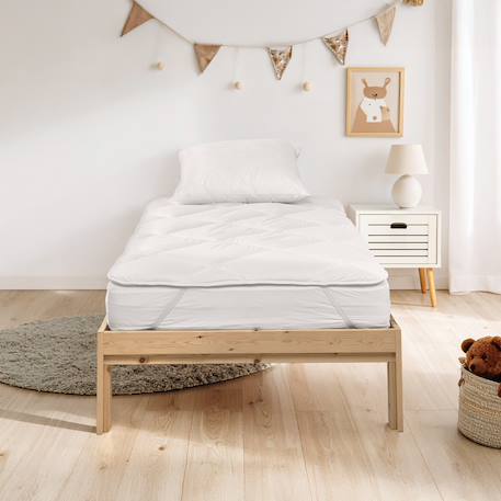 Surmatelas confort anti-acariens Blanc 1 - vertbaudet enfant 
