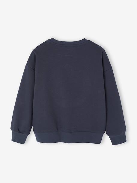 Sweat garçon motif bouclette marine 2 - vertbaudet enfant 