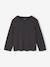Lot de 3 t-shirts fille fantaisie manches longues anthracite+bleu grisé+corail+indigo+rose 4 - vertbaudet enfant 