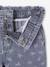 Pantalon fille large motifs fantaisie bleu foncé+denim gris 12 - vertbaudet enfant 