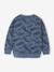 Sweat imprimé garçon beige chiné+bleu moyen+vert sauge 5 - vertbaudet enfant 