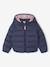 Doudoune fille légère à capuche marine+rose+vert de gris+vieux rose 1 - vertbaudet enfant 