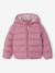 Doudoune fille légère à capuche marine+rose+vert de gris+vieux rose 22 - vertbaudet enfant 