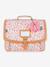 Cartable Tann's x Cyrillus Capucine TANN'S motif Mireille bois de rose 1 - vertbaudet enfant 
