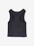 Tee-shirt sport cropped 2 en 1 avec brassière fille gris chiné 5 - vertbaudet enfant 