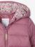 Doudoune fille légère à capuche marine+rose+vert de gris+vieux rose 25 - vertbaudet enfant 