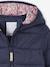 Doudoune fille légère à capuche marine+rose+vert de gris+vieux rose 4 - vertbaudet enfant 