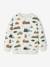 Sweat imprimé garçon beige chiné+bleu moyen+vert sauge 1 - vertbaudet enfant 
