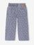 Pantalon fille large motifs fantaisie bleu foncé+denim gris 11 - vertbaudet enfant 