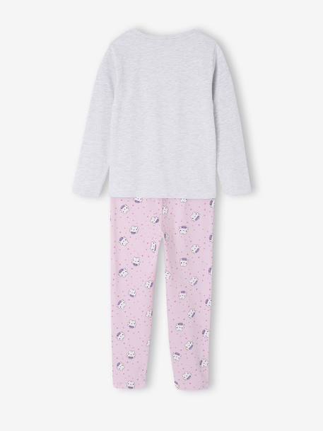 Pyjama Gabby et la Maison magique Gris chiné/rose 4 - vertbaudet enfant 