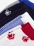 Lot de 5 paires de chaussettes bébé mixtes bleu 2 - vertbaudet enfant 