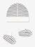 Lot bonnet et chaussons bébé mixte blanc+marine 3 - vertbaudet enfant 