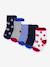 Lot de 5 paires de chaussettes bébé mixtes bleu 1 - vertbaudet enfant 