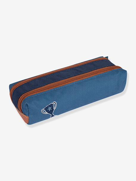 Trousse 2 compartiments Tann's x Cyrillus Clément TANN'S bleu 2 - vertbaudet enfant 