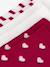 Lot de 3 paires de chaussettes coton motifs coeurs rouge 2 - vertbaudet enfant 