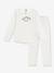 Pyjama fille en coton imprimé pois blanc 1 - vertbaudet enfant 