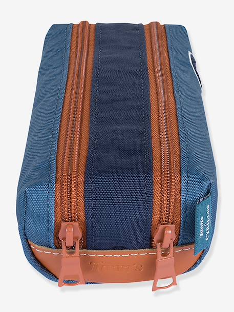 Trousse 2 compartiments Tann's x Cyrillus Clément TANN'S bleu 3 - vertbaudet enfant 