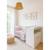 Lit combiné évolutif - basic Blanc/gris+Blanc/rose 8 - vertbaudet enfant 