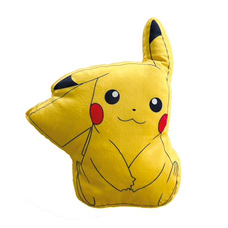 Coussin imprimé 100% polyester, pokemon pikachu Jaune 2 - vertbaudet enfant 