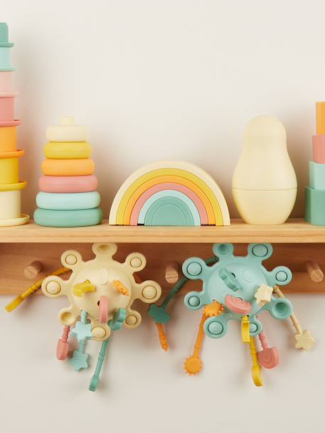 Jouet sensoriel planète silicone eucalyptus Banana+Eucalyptus 5 - vertbaudet enfant 