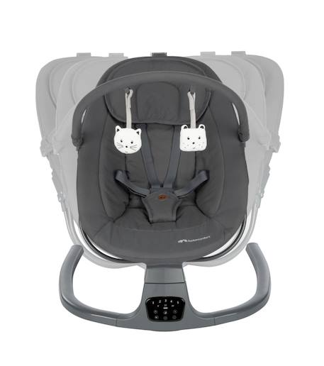 Balancelle bébé automatique et transat melilo Gris graphite 3 - vertbaudet enfant 