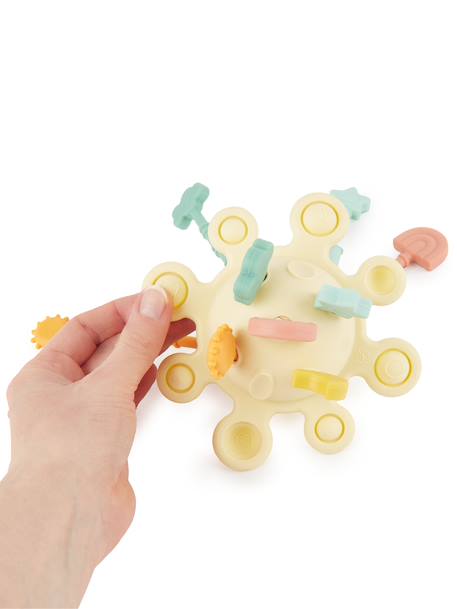 Jouet sensoriel planète silicone eucalyptus Banana+Eucalyptus 6 - vertbaudet enfant 