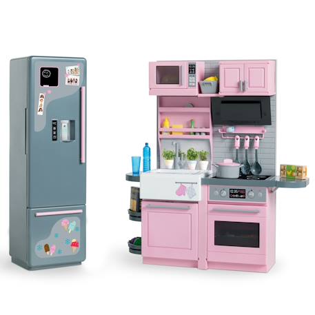 de cuisine, cuisine avec accessoires pour 3+ poupées MEGA
